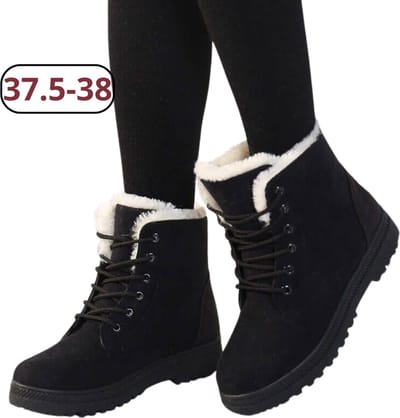 Nivard Sneeuwschoenen Voor Dames - Snowboots - Wintersport Sneeuwboots - Ski Gadgets - Maat 37.5-38 - Zwart