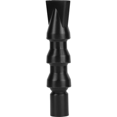 Plastic Aquarium Vis Tank Wateruitlaat 360 graden Roterend Mondstuk Tackle(20mm Platte Eendenbek) black