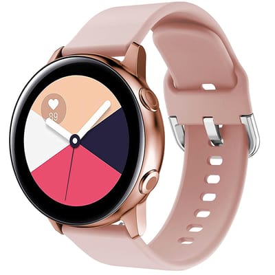 imoshion Siliconen bandje voor de Samsung Galaxy Watch 4 / 5 / 6 / 7 / FE (20 mm) - Roze
