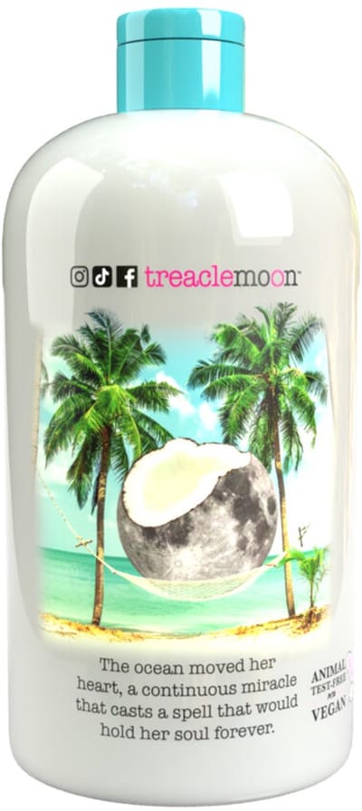 Treaclemoon - Bad en Douchegel My Coconut Island - 6 x 500 ml - Voordeelverpakking