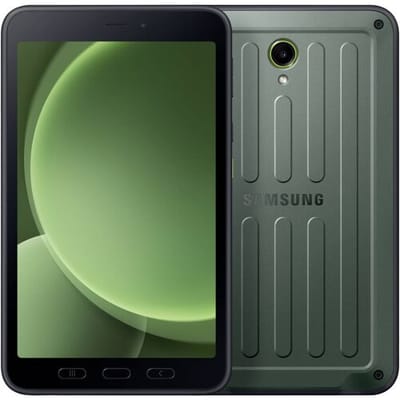 Samsung Galaxy Tab Active 5 5G Enterprise Edition WiFi, 5G, LTE/4G 128 GB Groen Android tablet 20.3 cm (8 inch) Energielabel E (A - G) 2.4 GHz, 2.0