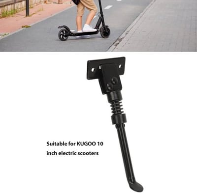 Allecto - Elektrische step-standaard - Voetsteunhouder - Zwart