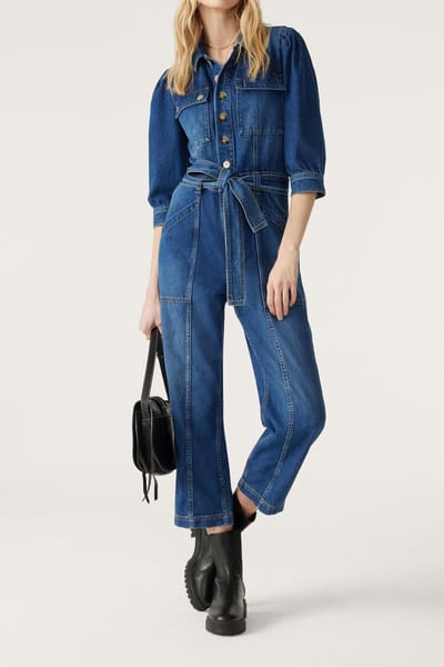 BA&SH Jumpsuit Blue Maat: 42 | Jumpsuits Outlet | Dames | Blauw