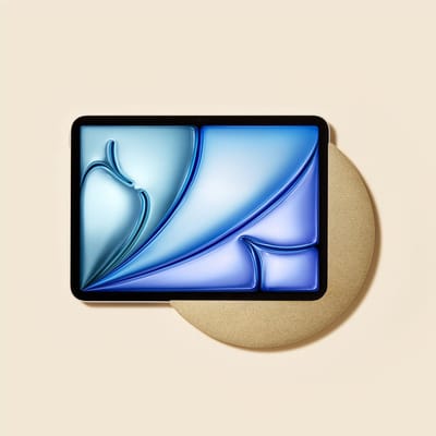 Sunset Wall Design iPad wandhouder voor iPad Air 4/5 10.9" / Air 11" (M2 / M3 / M4)