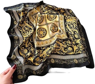 Modieuze zijde sjaal - Vrouwen - Design - Bandana - 70x70 CM