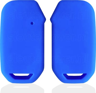 Autosleutel Hoesje geschikt voor Kia - SleutelCover - Silicone Autosleutel Cover - Sleutelhoesje Blauw