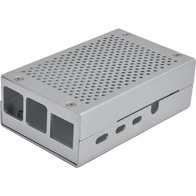 Boîtier Dissipation Chaleur Dissipateur Thermique en Alliage d'Aluminium pour Pièces Micro-ordinateur Raspberry Pi 4