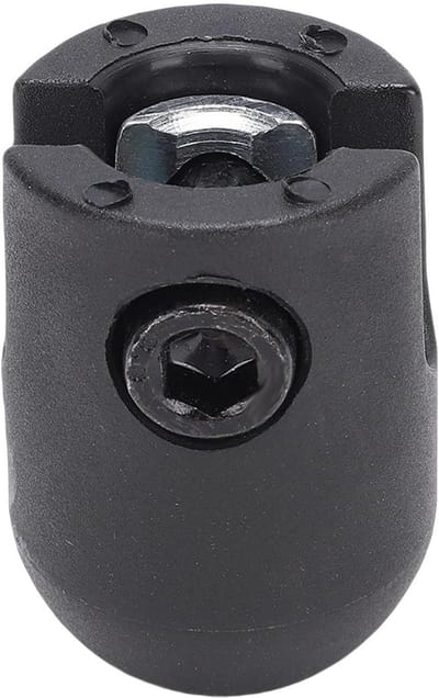 Fitness Kabelstopper - Bal Eindstop - Krachttraining Stabiliteit - Slijtvast Materiaal - 59x39x11.5 mm - Zwart