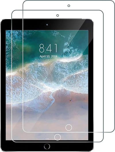 Screenprotector Geschikt voor iPad 2021 - 2 Pack 10.2 inch - Bescherm Tempered Glass Gehard