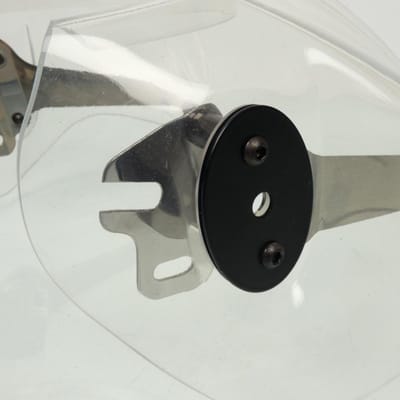 Bulle saut de vent transparent Puig Race pour moto roadster optique Ø200mm Neuf