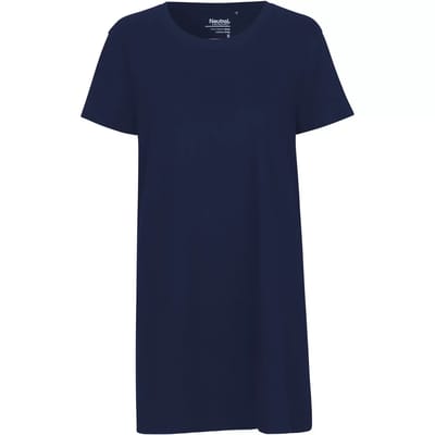 Dames t-shirt jurk Neutral