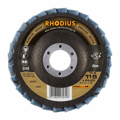 Rhodius - Vlieslamellenschijf - Fine - Pro - 115 x 22,23 mm - VLS