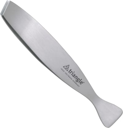Triangle Professionele Visgratenpincet – Schuin – RVS – 17 cm – Vaatwasserbestendig
