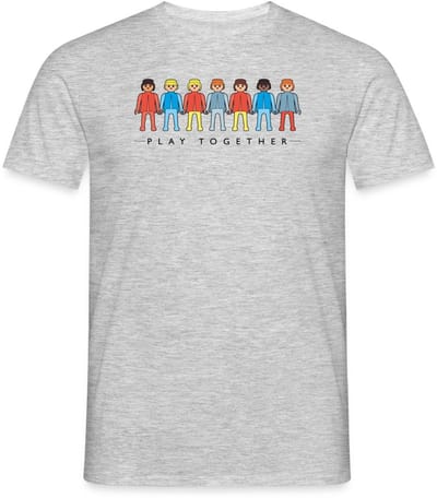 Playmobil Figuren Play Together T-Shirt Heren