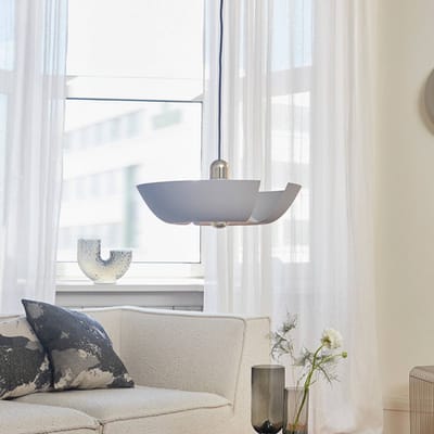 AYTM hanglamp Cycnus, taupe, Ø 45 cm, aluminium, E27