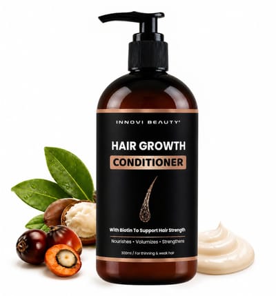 InnoviBeauty® Haargroei Conditioner - 300ml - Haargroei Versneller - Biotine - Haar Versneller - Beschadigd Haar - Haar Vitamines