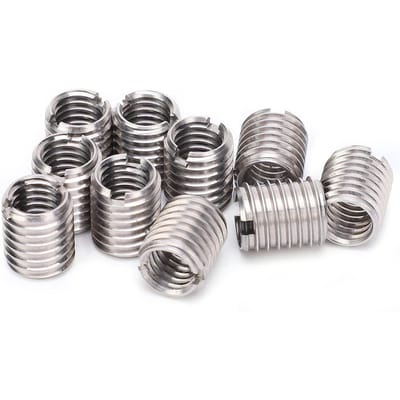 10 stuks inzetmoer draad reparatiemouw draadbus schroef reductie conversietool