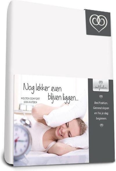 Bed-Fashion Molton hoeslaken comfort 160 x 200 cm