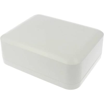 Hammond Electronics 1556GAGY Universele behuizing 200 x 160 x 70 ABS kunststof Brandvertragend Grijs 1 stuk(s)