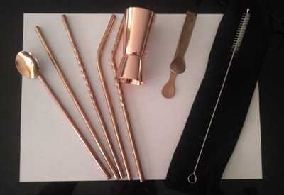 13 Delige Cocktailset - KOPER