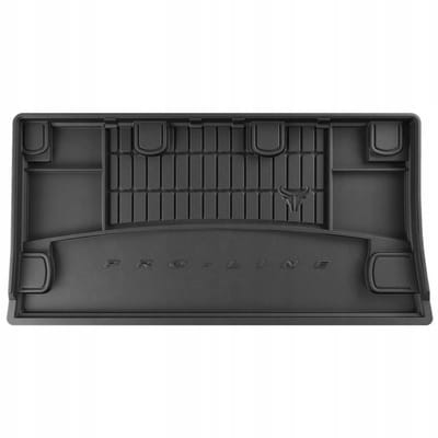 FROGUM Kofferbakmat - Rubber - Geschikt voor MERCEDES VITO III (vanaf 2014) - W447 - Achter de 3e zitrij - Zwart