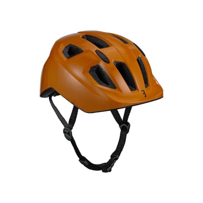 BBB Cycling Hero Kinderhelm Fiets Oranje - Verstelbaar - Wasbare Padding - Small: 1 - 3 Jaar - Fietshelm Meisjes en Jongens - Fietshelm Kinderen - Dark Orange Tiger - BHE-172