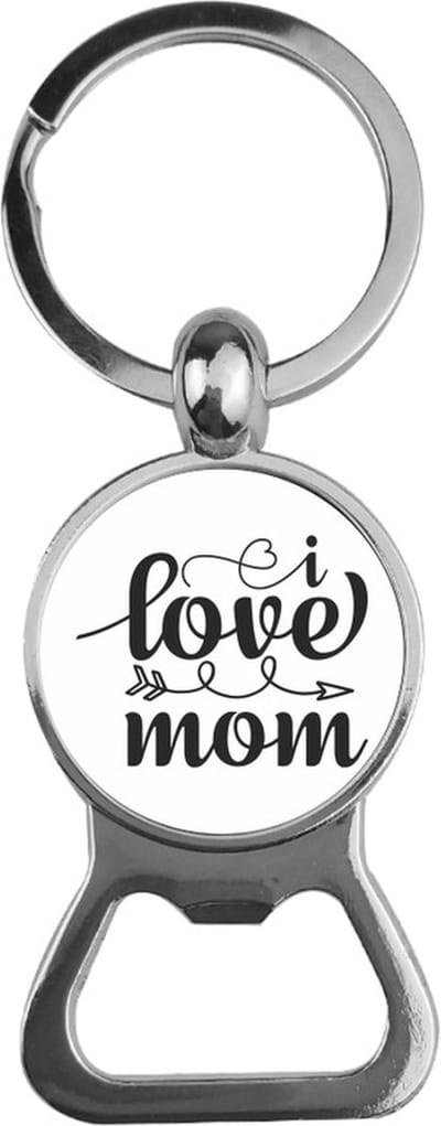 Bieropener Glas - i Love Mom