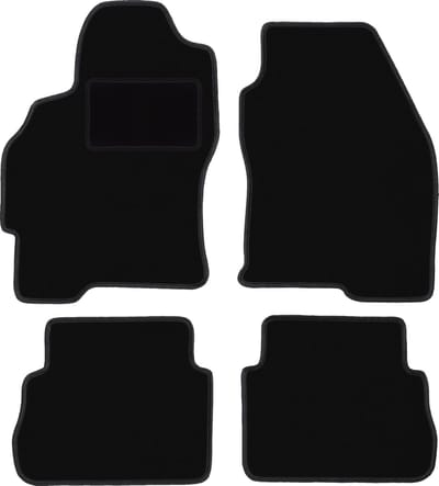 Zwarte veloursmatten voor: Ford Mondeo MK1 stationwagen, sedan, liftback, hatchback (1992-1996)