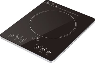Royal Swiss ® - Vrijstaande kookplaten - Inductie Kookplaat Touch control - Vrijstaande elektrische kookplaat 2000W 1 Pit