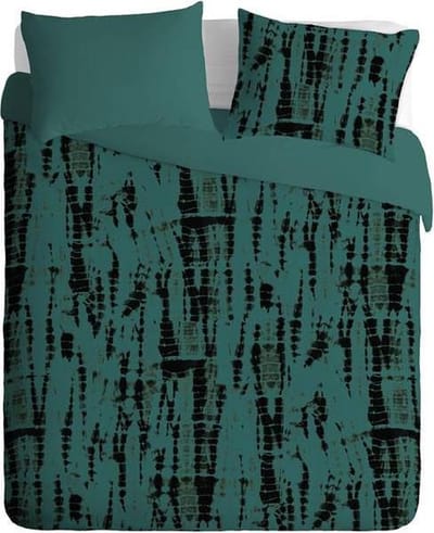 Kayori Sai - Dekbedovertrek - Lits-jumeaux - 240x200/220 cm + 2 kussenslopen 60x70 cm - Groen