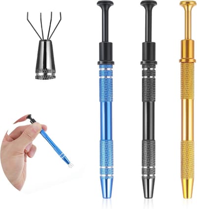 3-delige Ball Piercing Pliers Set met Precisie Grijpers voor Hex Nuts en Kleine Onderdelen