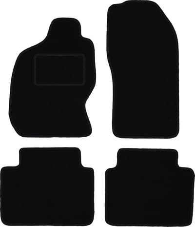 Zwarte veloursmatten voor: Nissan Patrol Y61 GU GR off-road (1998-2004)