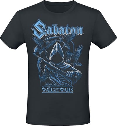Sabaton T-shirt - Reaper - S tot 5XL - voor Mannen - zwart