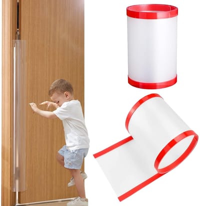 Dailygoods - 2 Stuks Deur Vinger Guard, Vingerklembescherming Deuren voor Kinderen, Deurnaadbeschermingsstrips, Deurklembescherming voor Kinderen, Deurscharnier, voor Kinderkamer, Klaslokaal