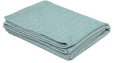 Comfortabele Yogadeken van 100% Katoen met Visgraatpatroon - Ideaal voor Yoga en Meditatie