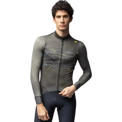Jersey met lange mouwen Alé PR-E Megabyte