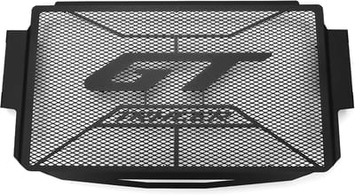 Radiateur Beschermer - Motor Grille Cover - Motor Beschermen - CNC Aluminium - Voorzijde - Zwart
