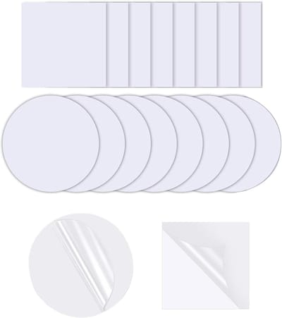 18-delige Reparatietape voor Tent en Luchtbed, Transparante Waterdichte Patches voor Meubels, Zwembaden en Bootaccessoires