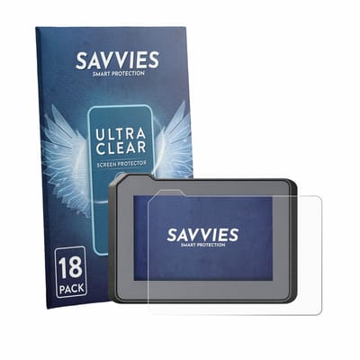 Savvies - Screenprotector voor Husqvarna Vitpilen 801 2025 - Folie Beschermfolie transparant 18 Stuks
