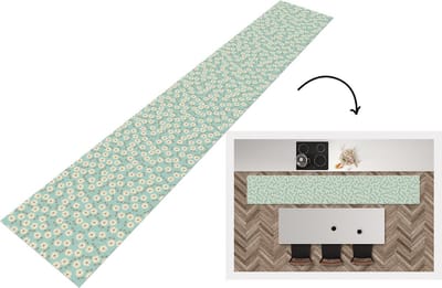 Keukenloper - Loper keuken - Patroon - Madeliefjes - Nordic - 300x50 cm - Keukenloper vinyl