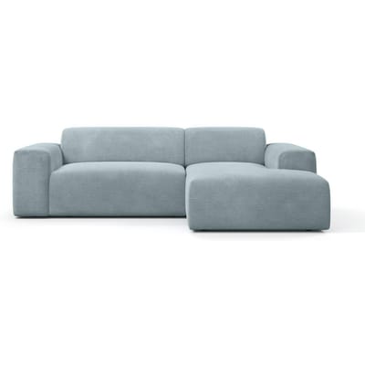 Hoekbank Nina rechts ribstof | NADUVI Collection