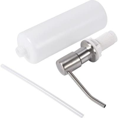 300ml Keuken Badkamer Kraan Wastafel Vloeibare Zeep Lotion Dispenser Pomp Opberg Houder Fles wit