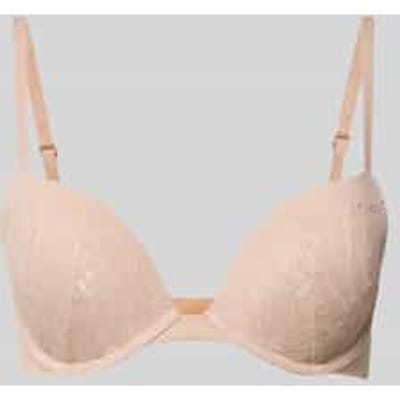Regular fit beha met kant, model 'Plunge'