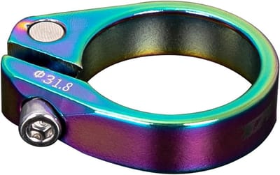 Zadelpen Klem - Zadelpen Clip - Fiets Onderhoud - Quick Release - 31.8mm 34.9mm - Gekleurd