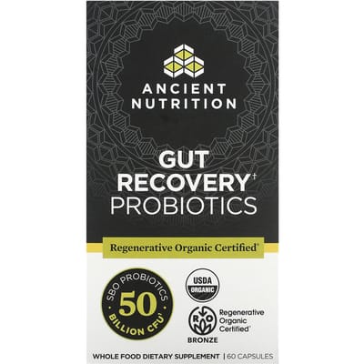 Ancient Nutrition, Collagène de Bouillon d'Os Bio, Chocolat, 16,2 oz (460g)