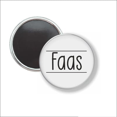 Button Met Magneet 58 MM - Faas - NIET VOOR KLEDING