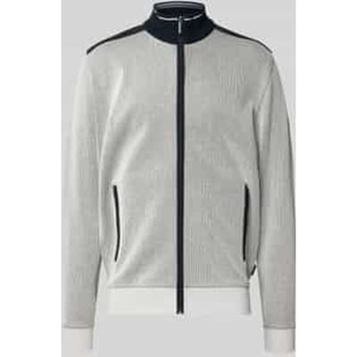 Sweatjack met opstaande kraag
