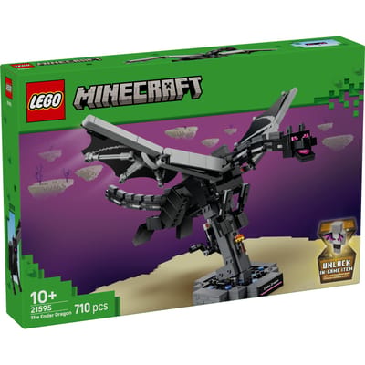 LEGO Minecraft De Enderdraak Draak Speelgoed voor Kinderen en Kinderkamer Decoratie 21595