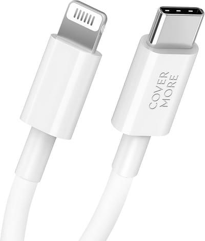 Usb C naar Lightning kabel - Power delivery - 20w - Snelladen - Quick charge - Oplaadkabel geschikt voor Apple iPhone iPad 14 13 12 11 x pro max plus mini - 1 meter - Wit