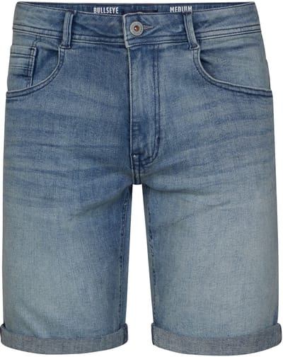 Petrol Industries - Heren Bullseye Regular-fit Jeans Short DesertFox - Blauw - Maat XL
